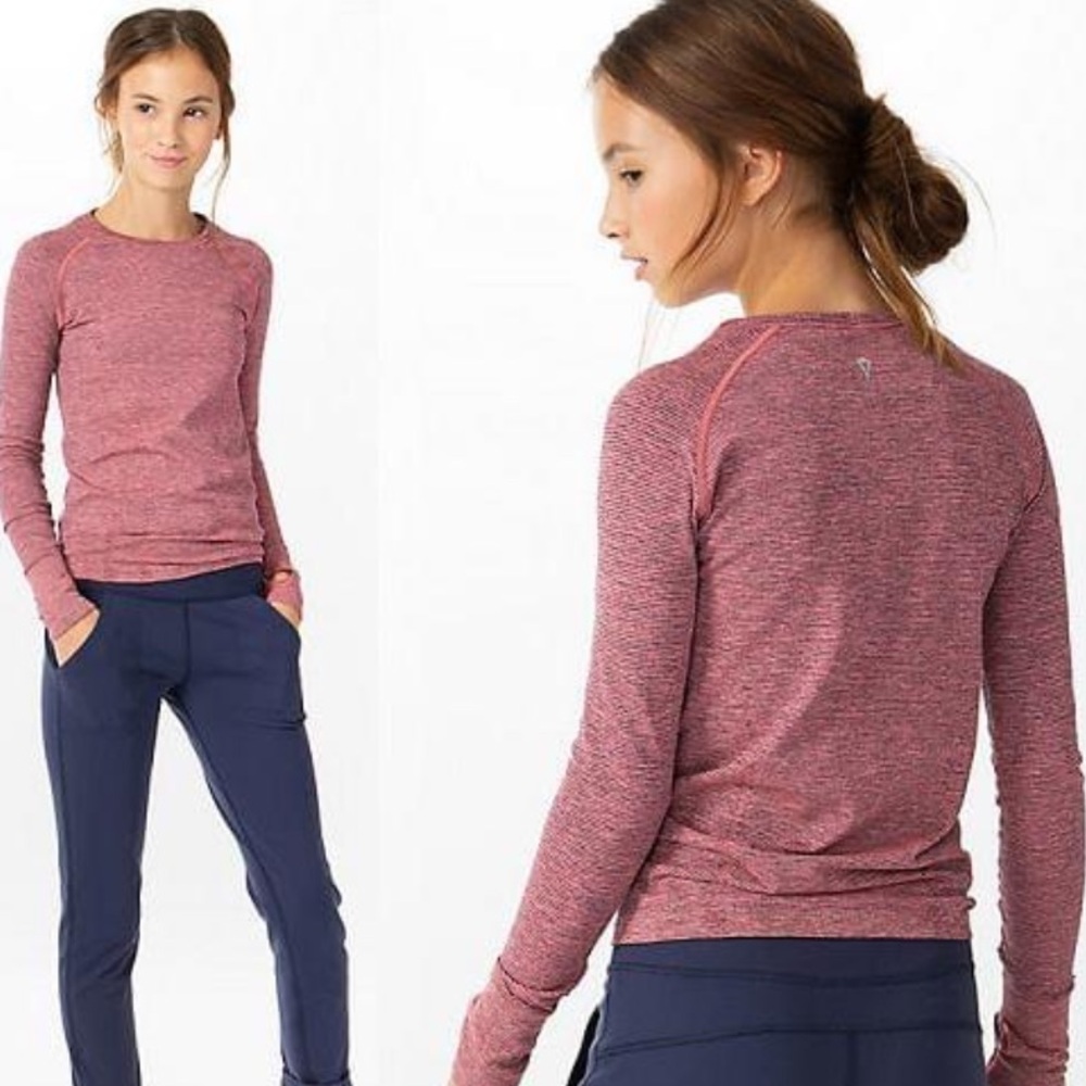 Ivivva Lululemon Fly tech Long Sleeve Tshirt size size 12 layering skating ski